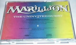 Uninveted Guest Promo CD Back (USA)